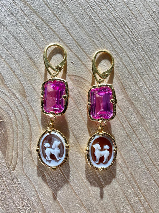 Orecchini Brboncino-pietra